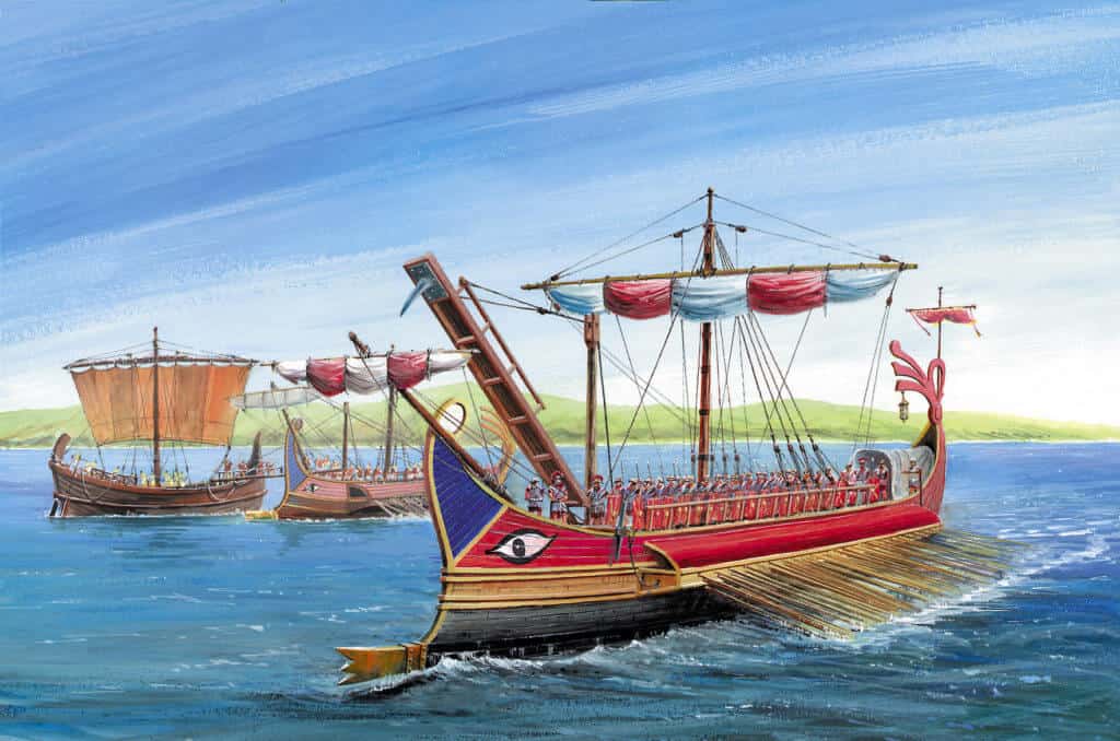 trireme1 Doggerland: un'antica terra scomparsa e una cultura dimenticata dalla storia presente nei miti