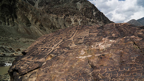 istockphoto-620373456-612x612-1 Strani Petroglifi della strada di Karakorum nel Pakistan